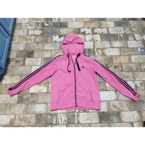 Adidas Medium Pink Athletic Jacket